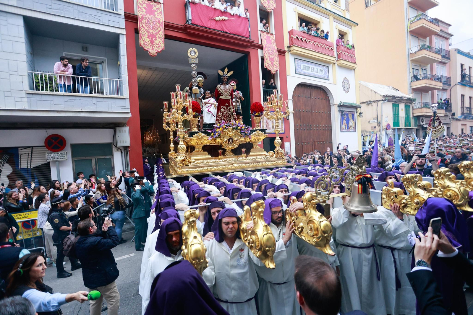 Sentencia en el Martes Santo de Málaga, en fotos