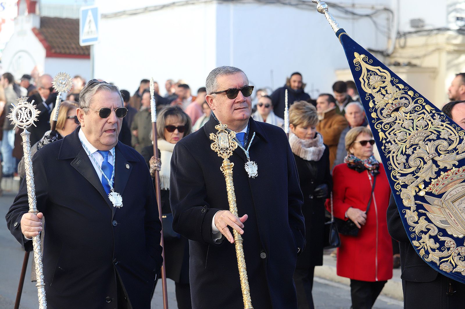 Imágenes de la procesión de San Sebastián en Huelva
