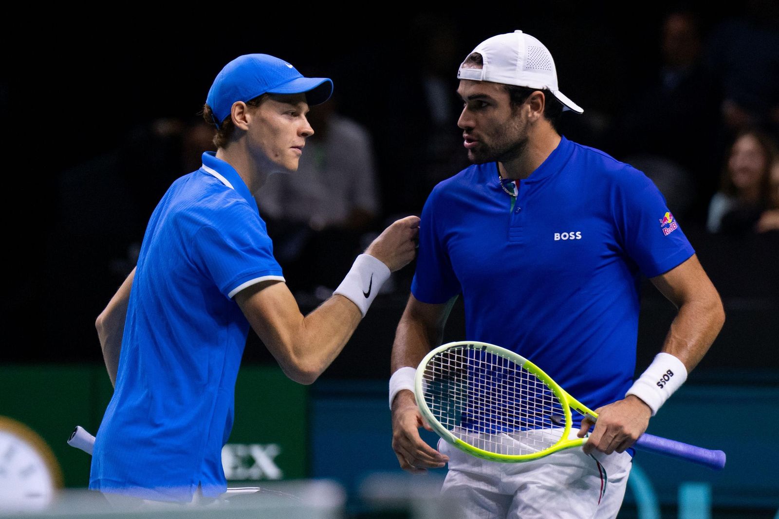 El doble Italia-Argentina, en fotos