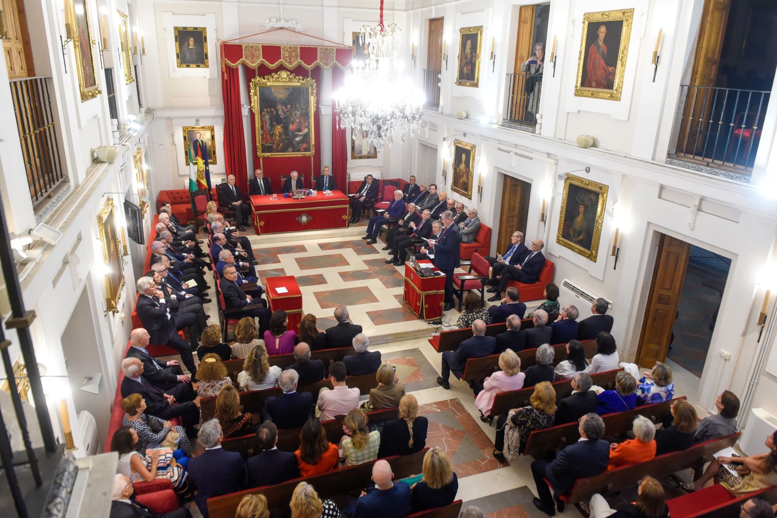 Acto por el día de la Academia en la Real Academia de Medicina y Cirugía de Sevilla