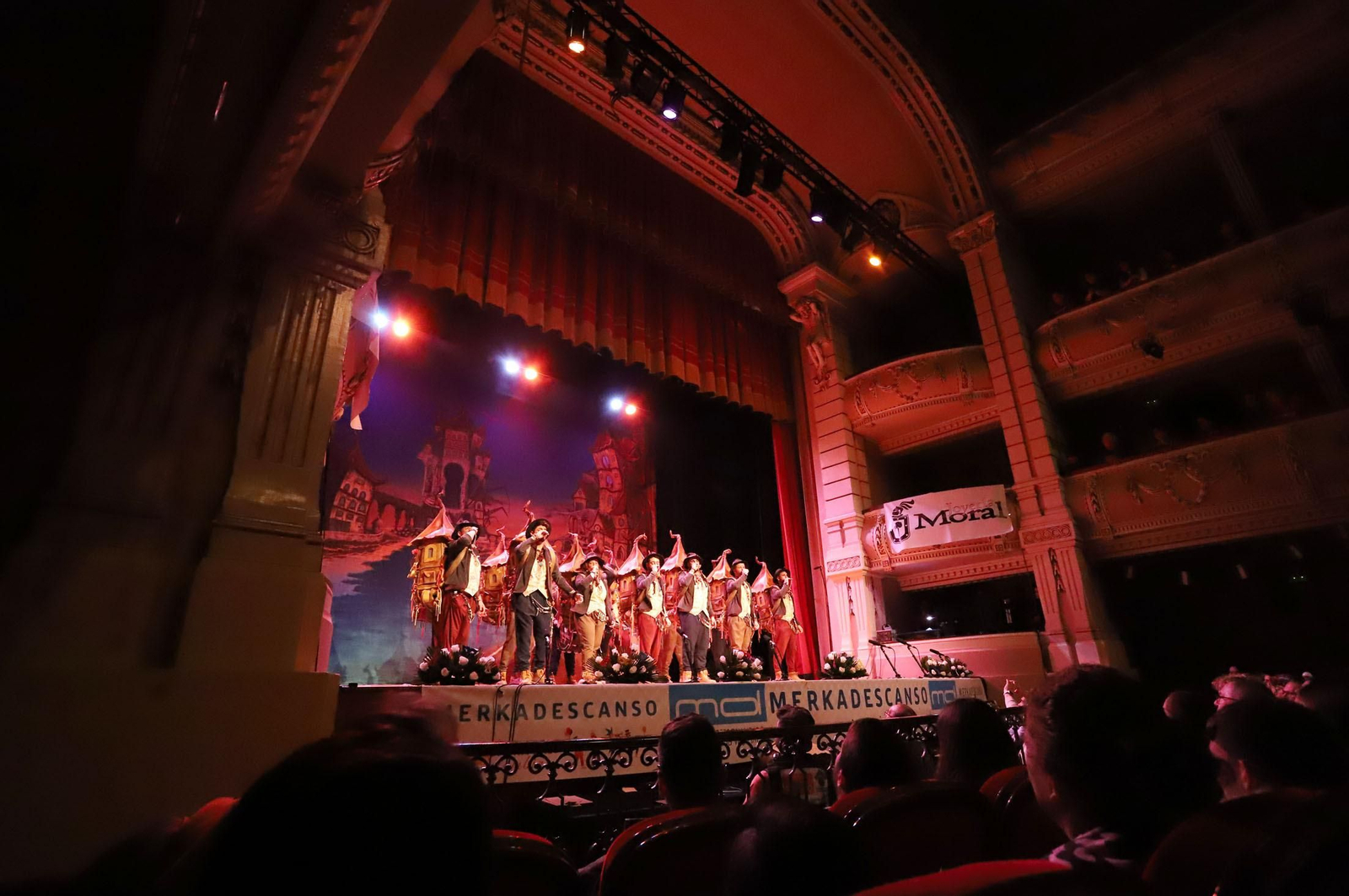 La comparsa Los caracoles.