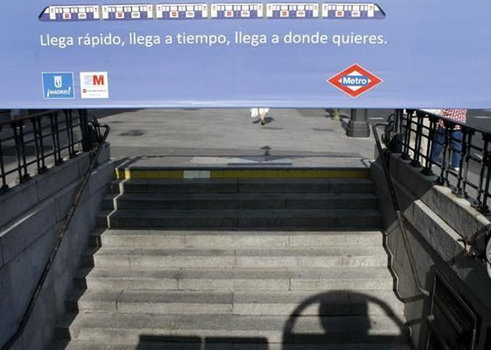 El paro de los empleados del Metro, que no cuenta con servicios mínimos, provoca desde el lunes el caos circulatorio en la capital. 

Foto: Agencias