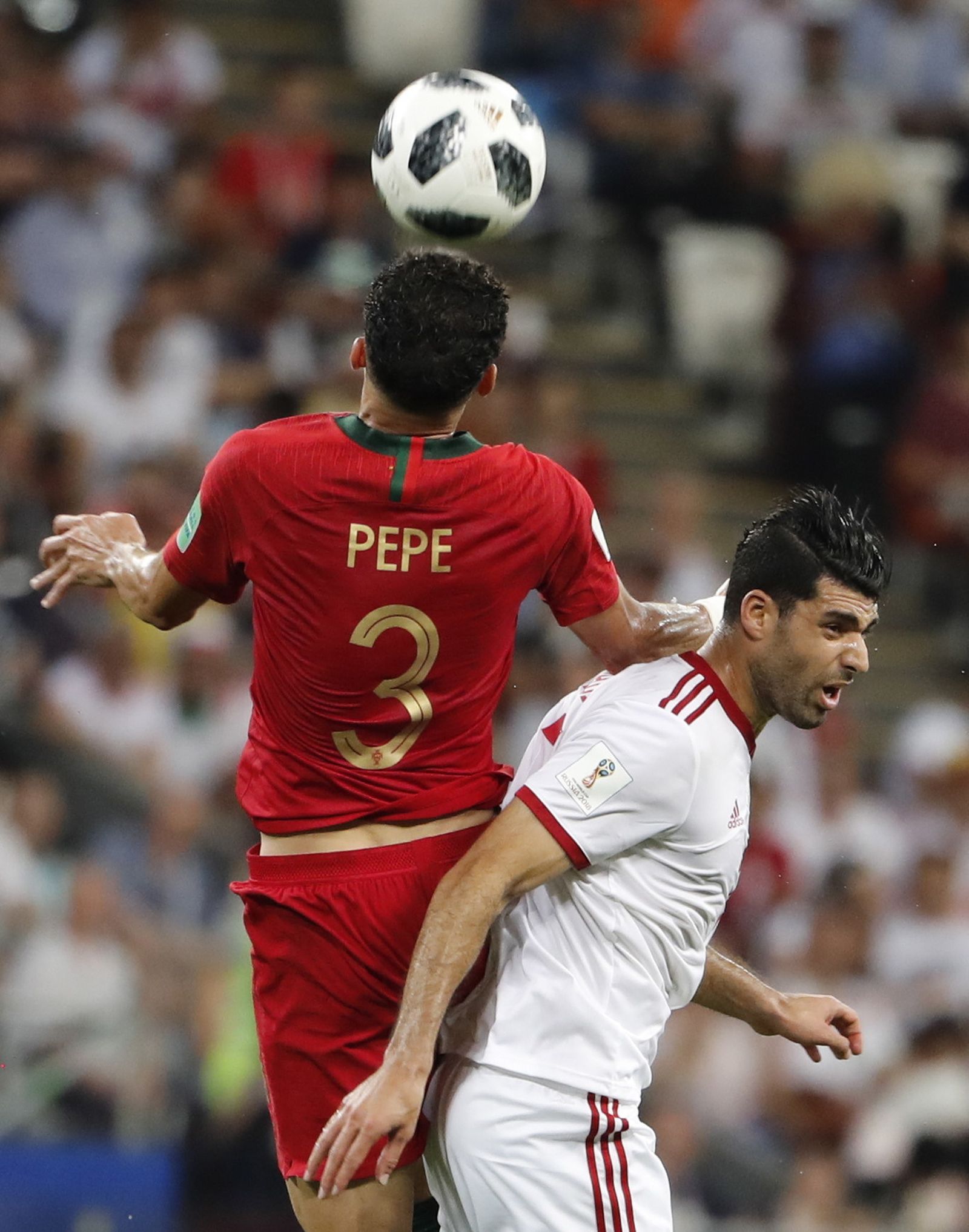 Las imágenes del Irán-Portugal