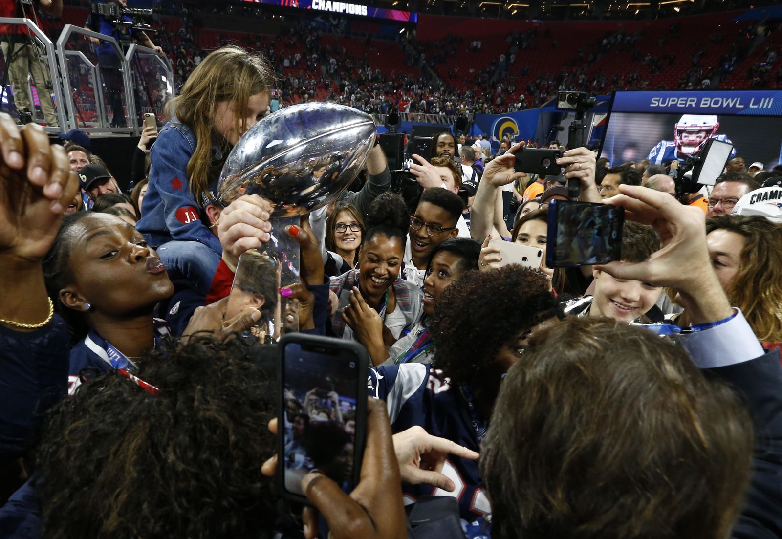 Las imágenes de la final de la Super Bowl