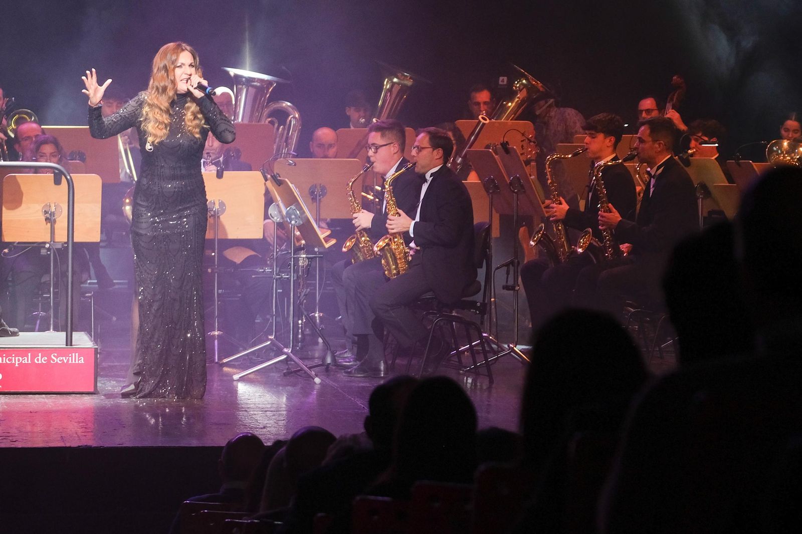 Imágenes del espectáculo Así canta nuestra tierra en Navidad, de la Fundación Cajasol y Alalá