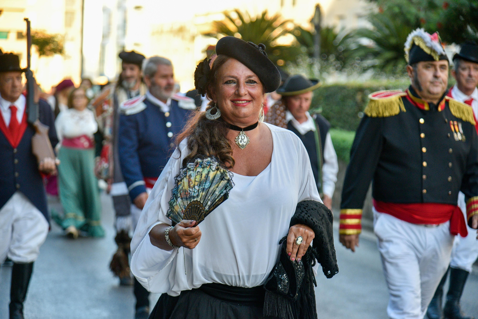 Una participante en el pasacalles de la edición de 2022. Una participante en el pasacalles de la edición de 2022.
