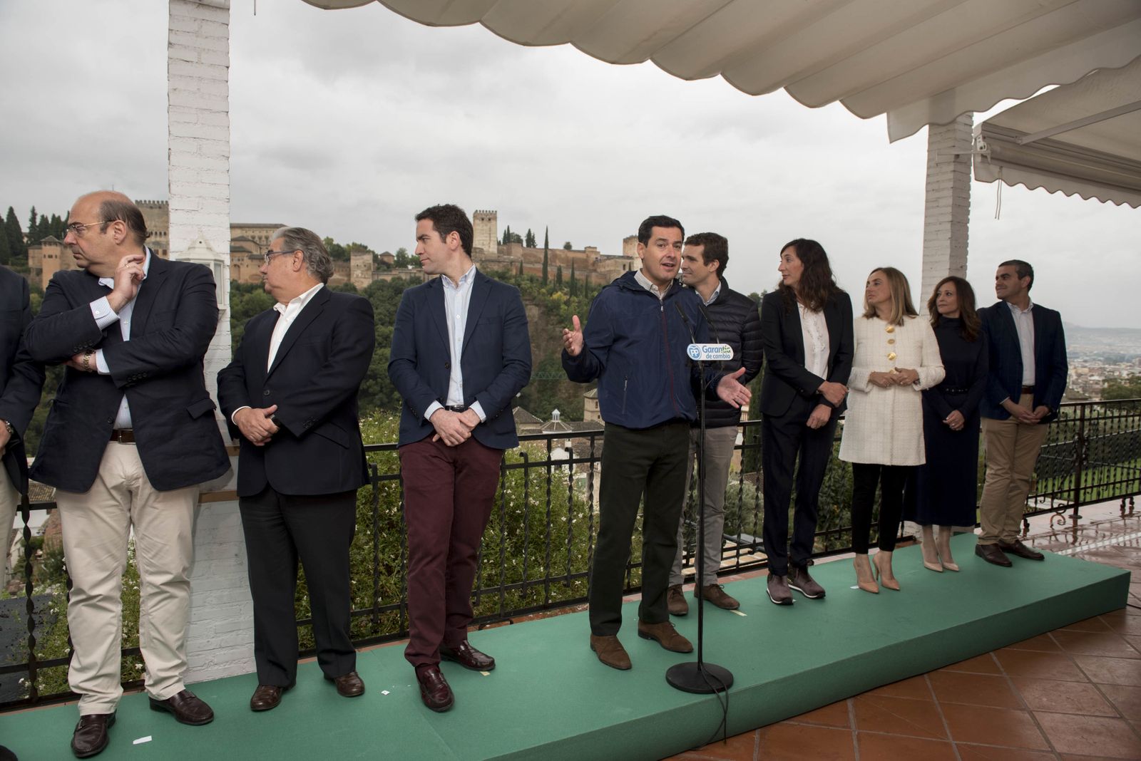 Presentación de los candidatos del PP en Granada