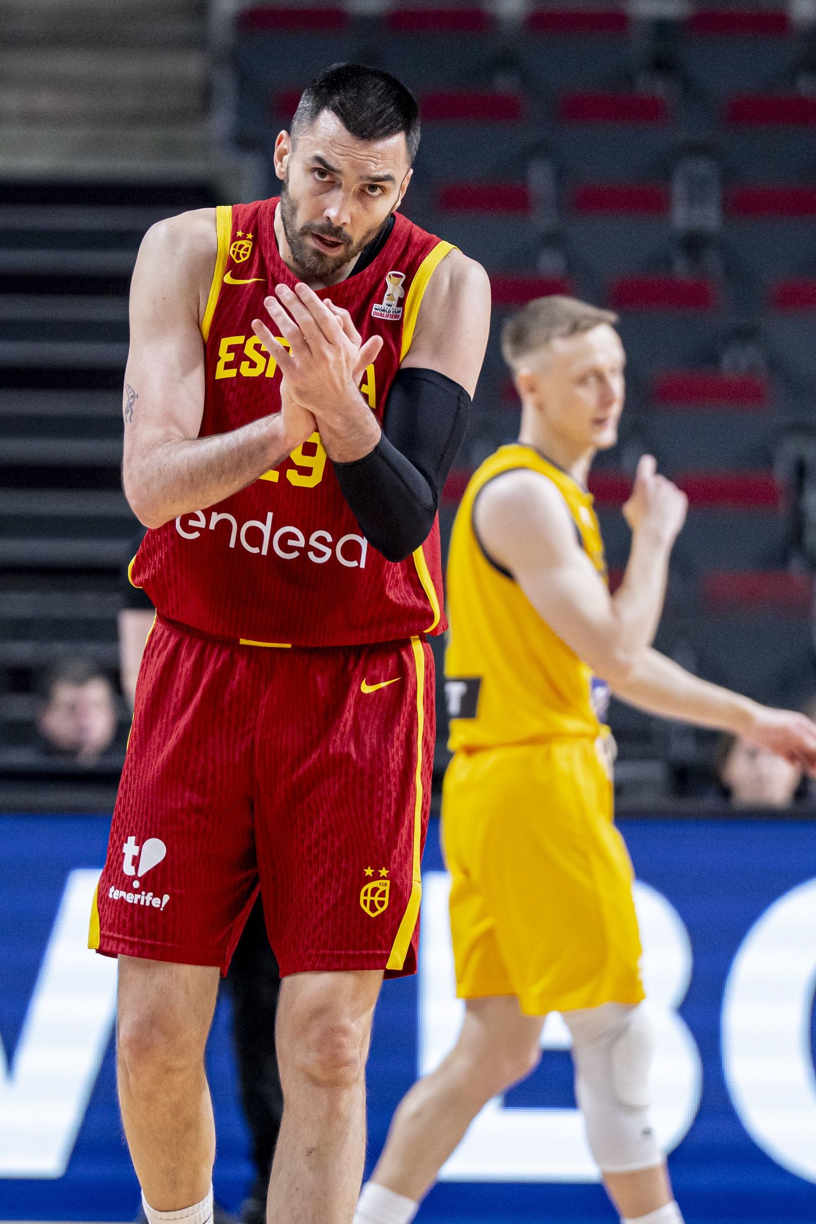 Las mejores fotos del Ucrania-España de baloncesto