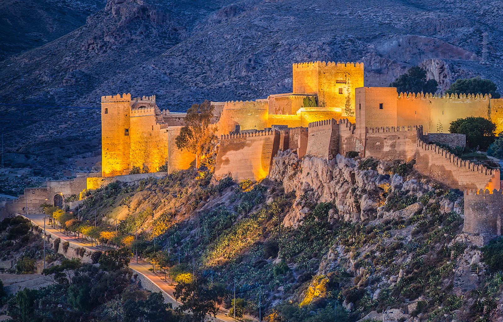 Vista de la Alcazaba.
