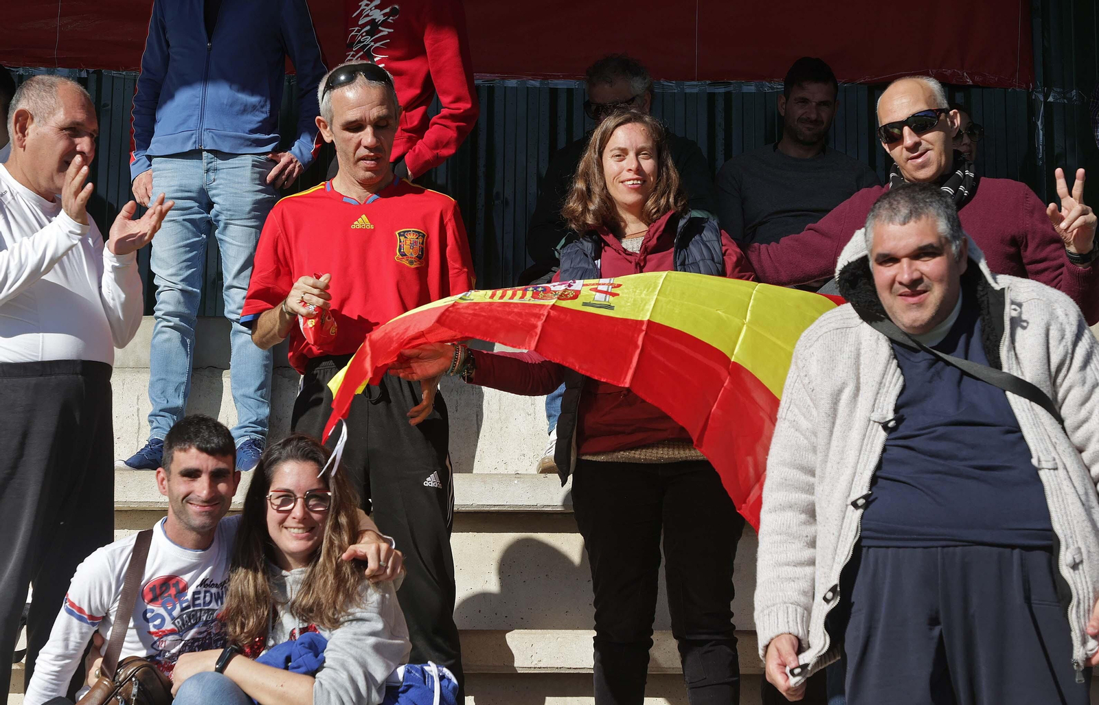 Búscate durante el segundo partido España - Italia sub-17 en Los Barrios