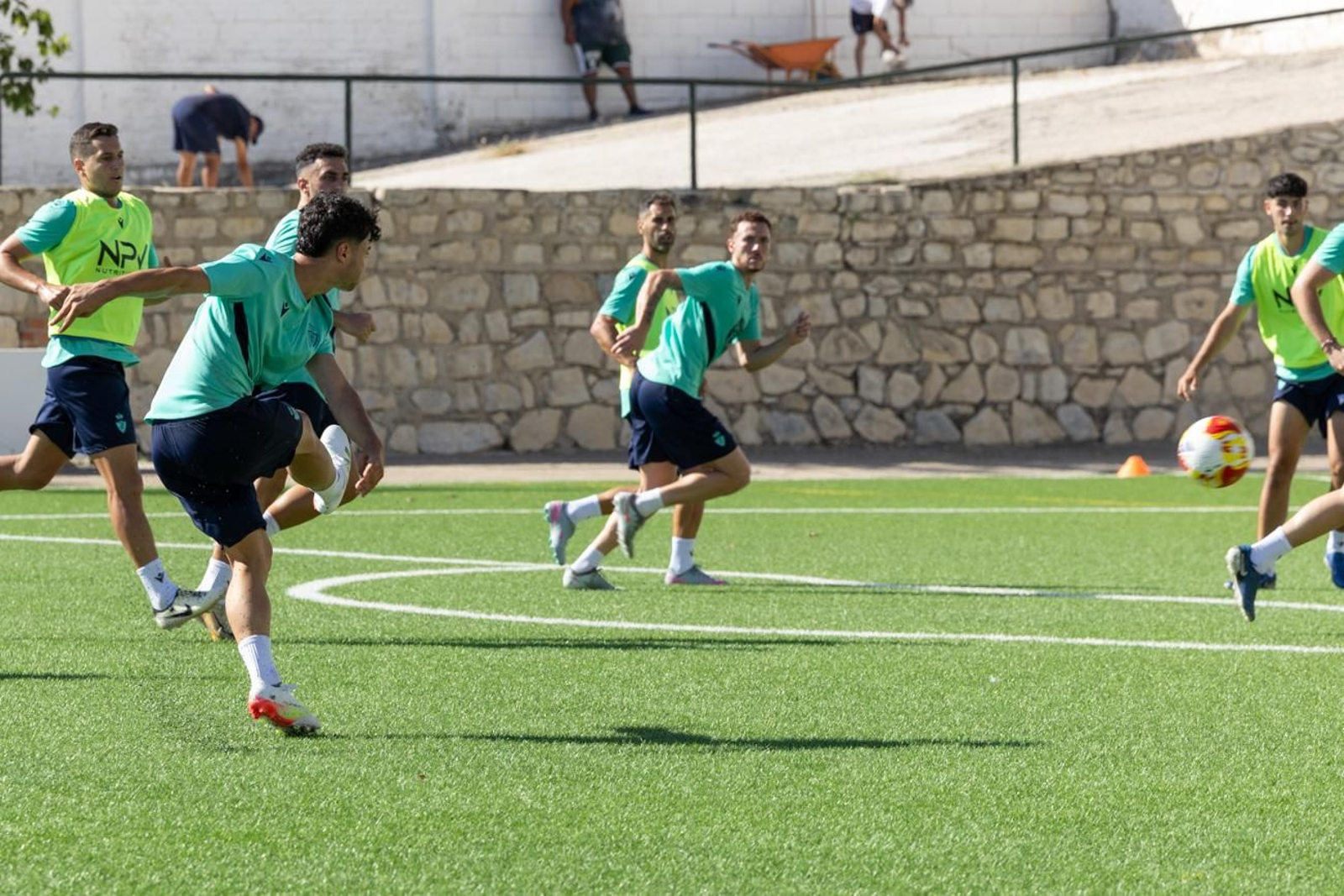 El primer entrenamiento del Real Jaén de la temporada 2025-26