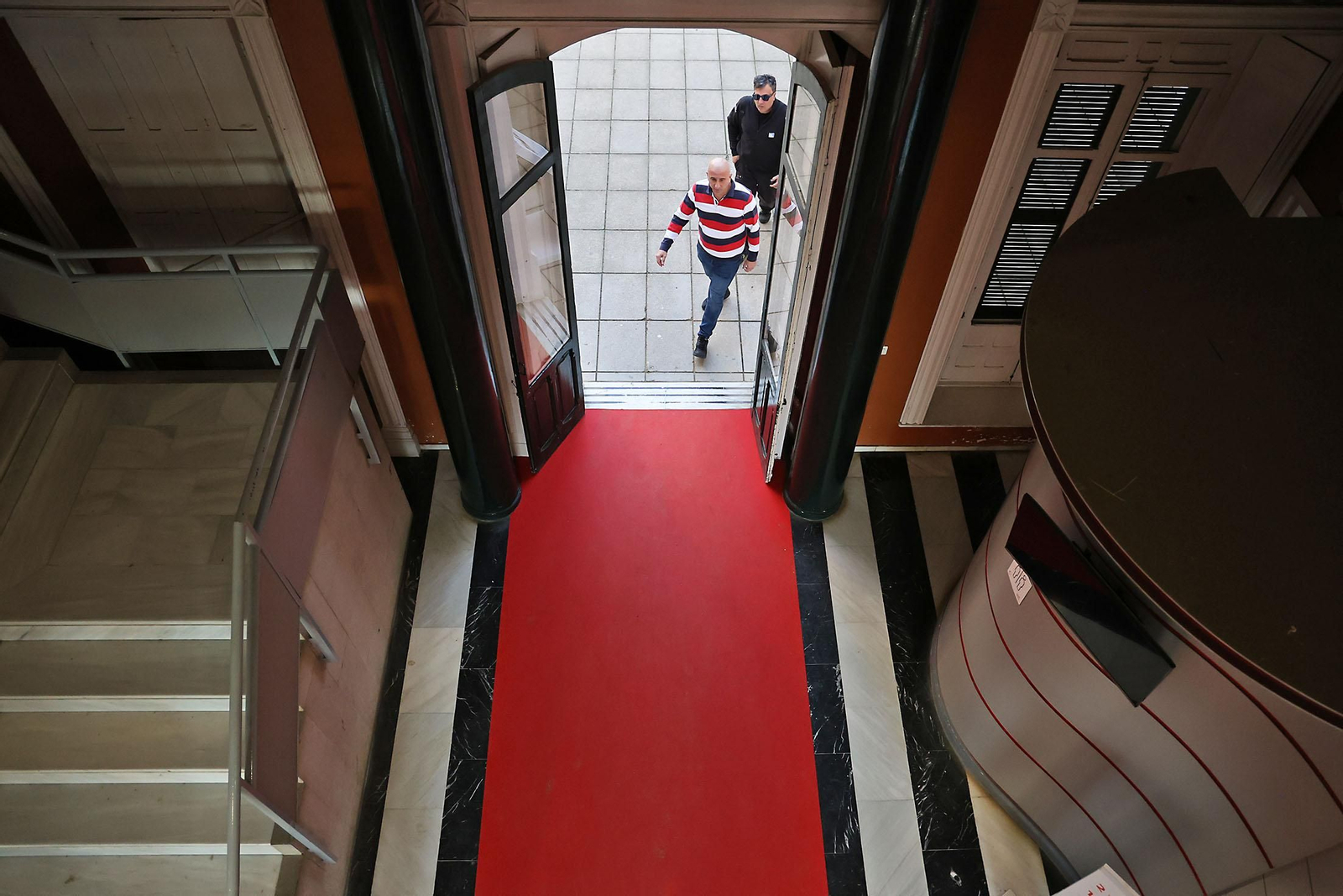 Imágenes del ambiente en el Festival de Cine Iberoamericano de Huelva en la jornada de Martes