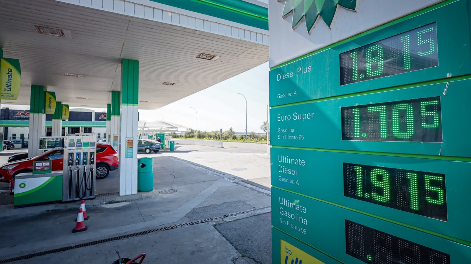 Los precios que presenta la gasolina en una estación de servicio este jueves 12 de marzo