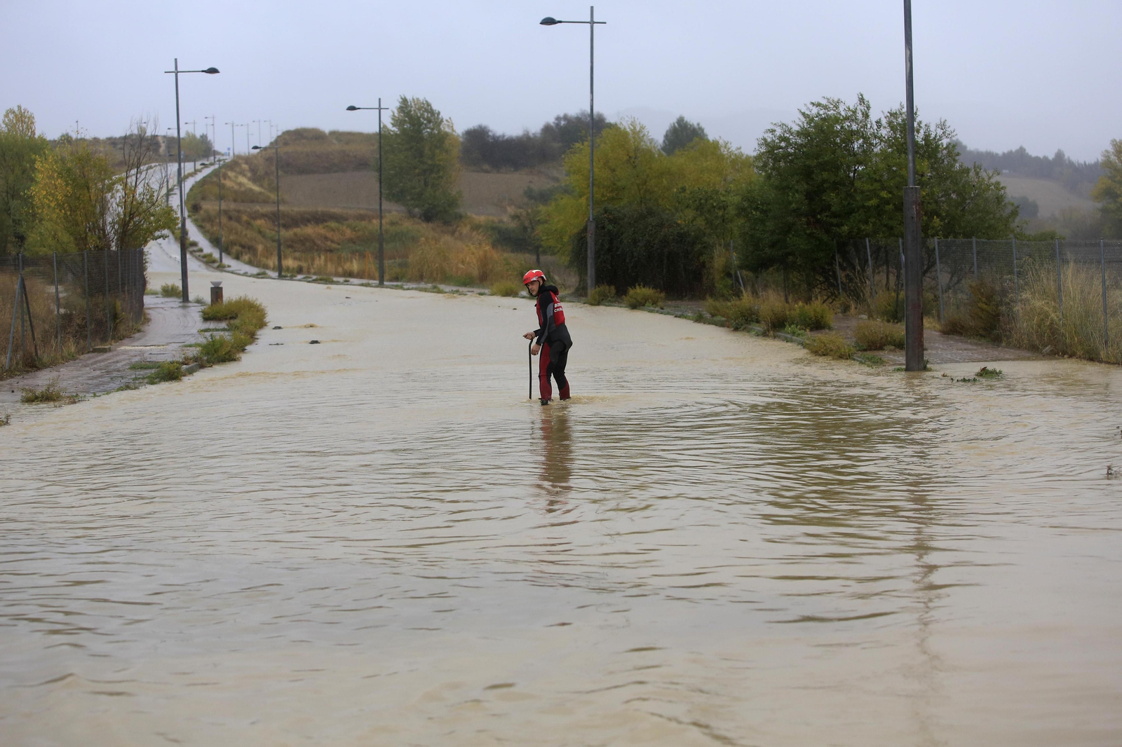 Las fotos de las inundaciones en Ronda