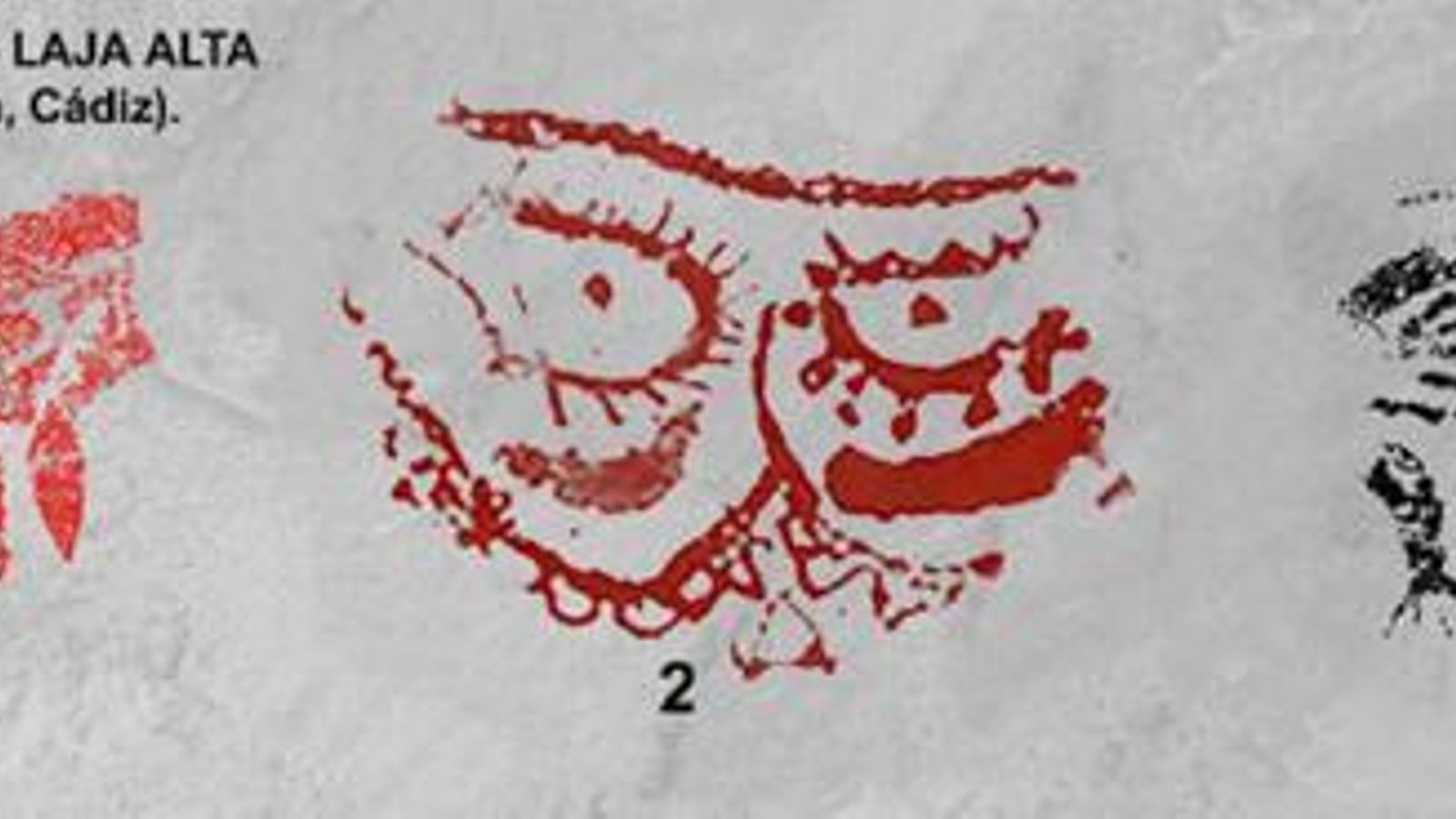 Oculados del abrigo de Laja Alta