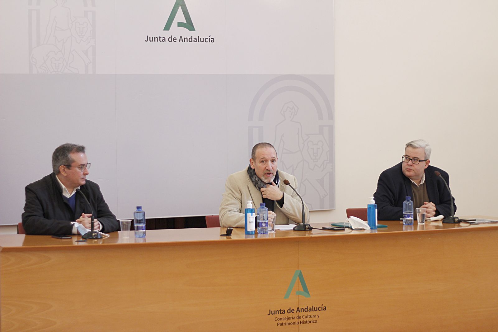 Un momento de la ponencia.