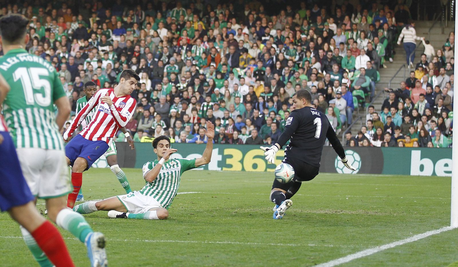 Las imágenes del Betis-atlético de Madrid