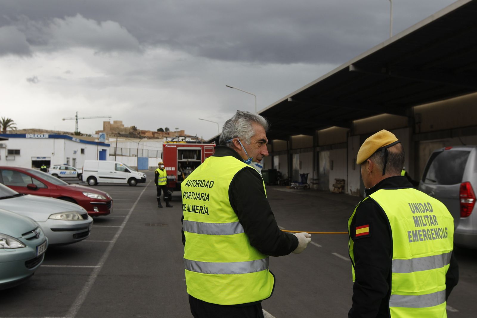 Fotogalería Coronavirus. Actuación UME en Almería.
