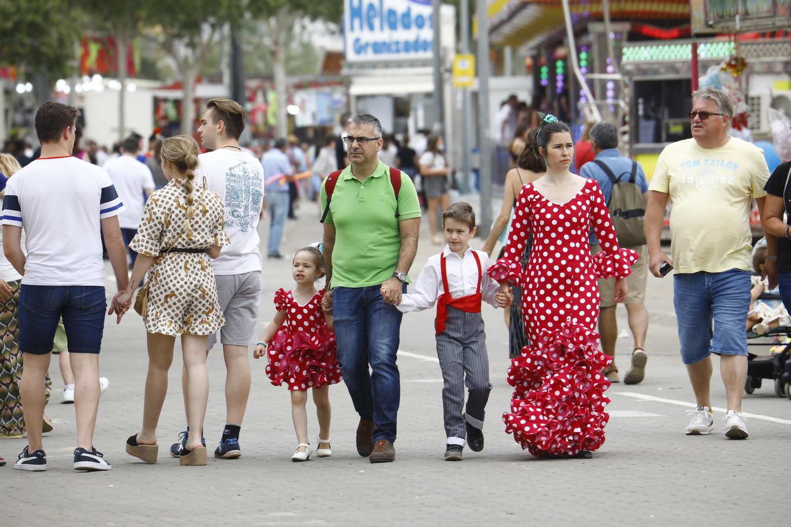 El domingo de Feria en Córdoba, en imágenes