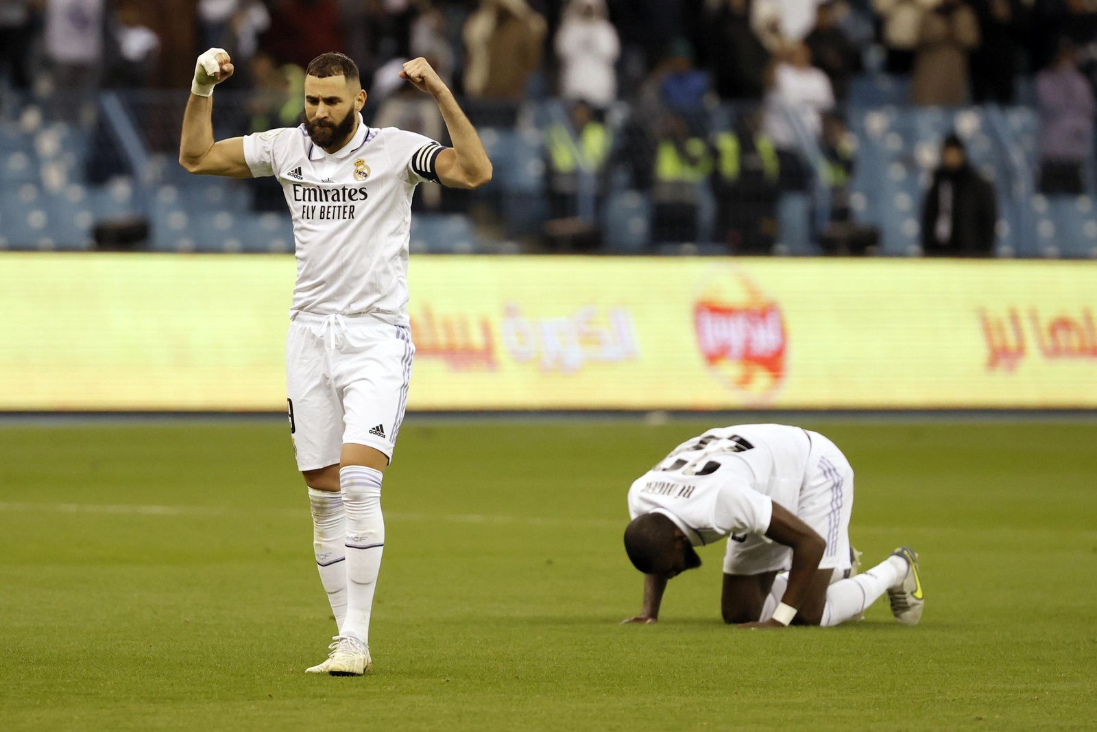 Las fotos de la clasificación del Real Madrid en la Supercopa