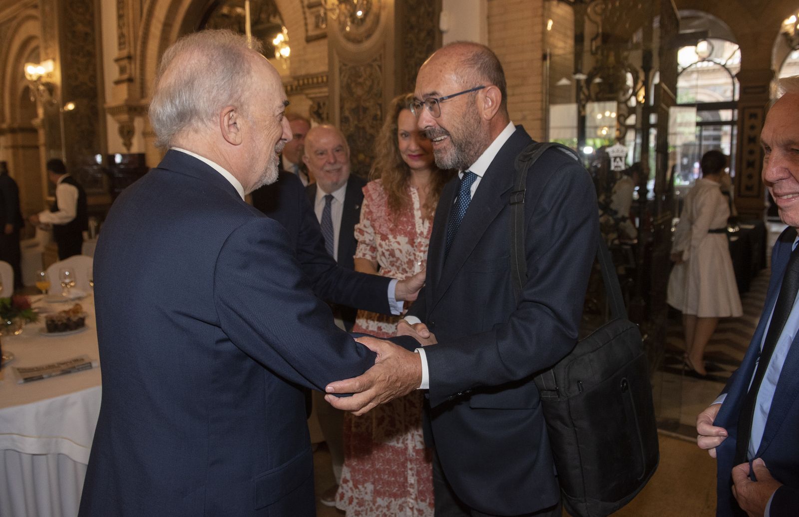 Imágenes del Foro Joly con el director de la Real Academia Española, Santiago Muñoz Machado
