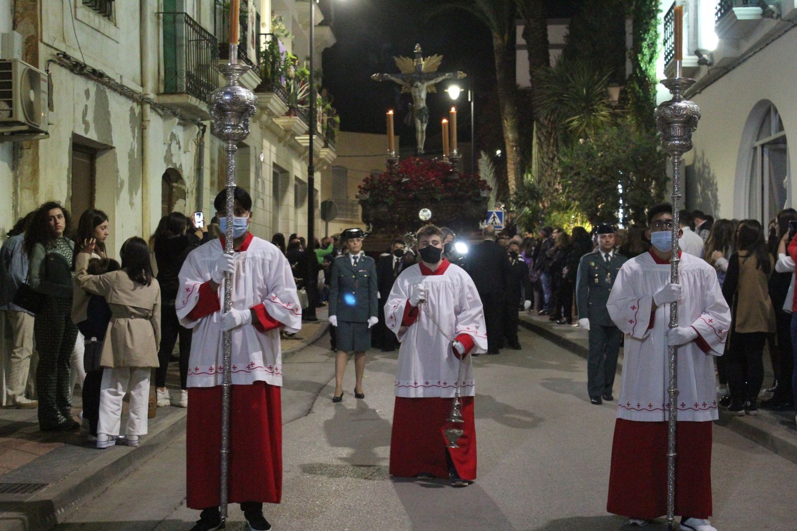 Procesión del Jueves Santo en Vera, en imágenes