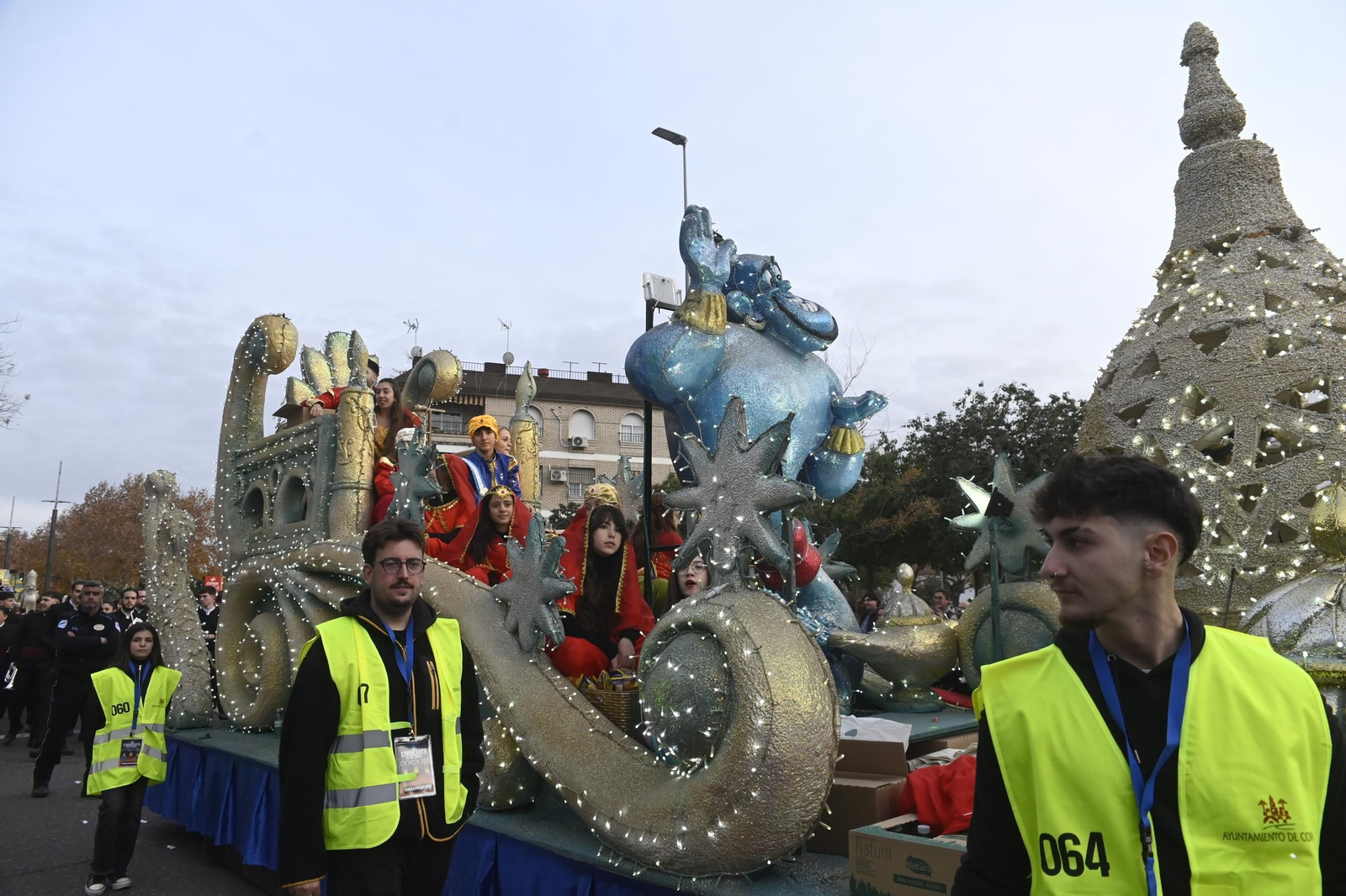 Las mejores fotos del inicio de la Cabalgata de Reyes Magos de Córdoba