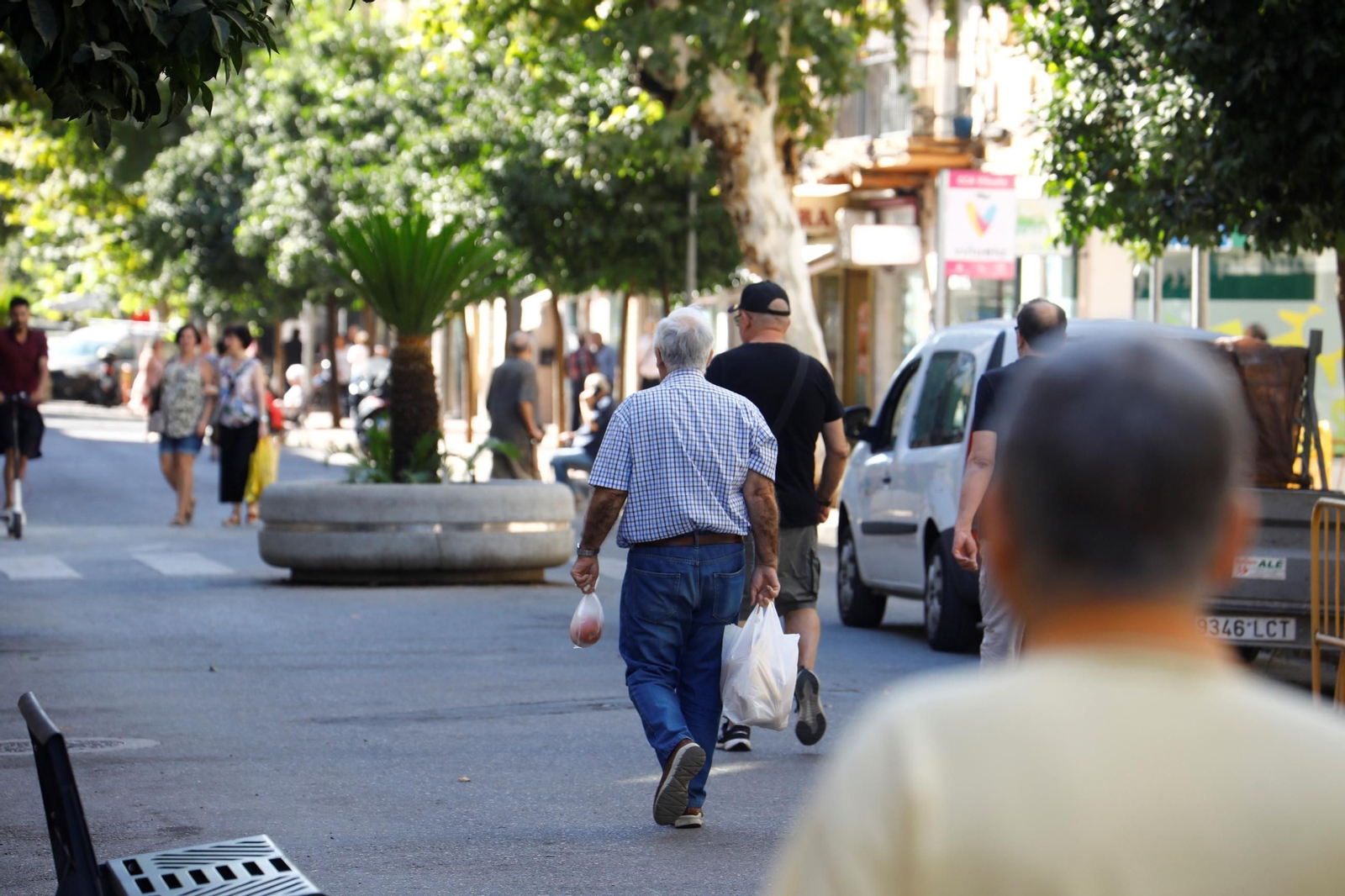 Las imágenes del inicio de las obras de reforma de La Viñuela