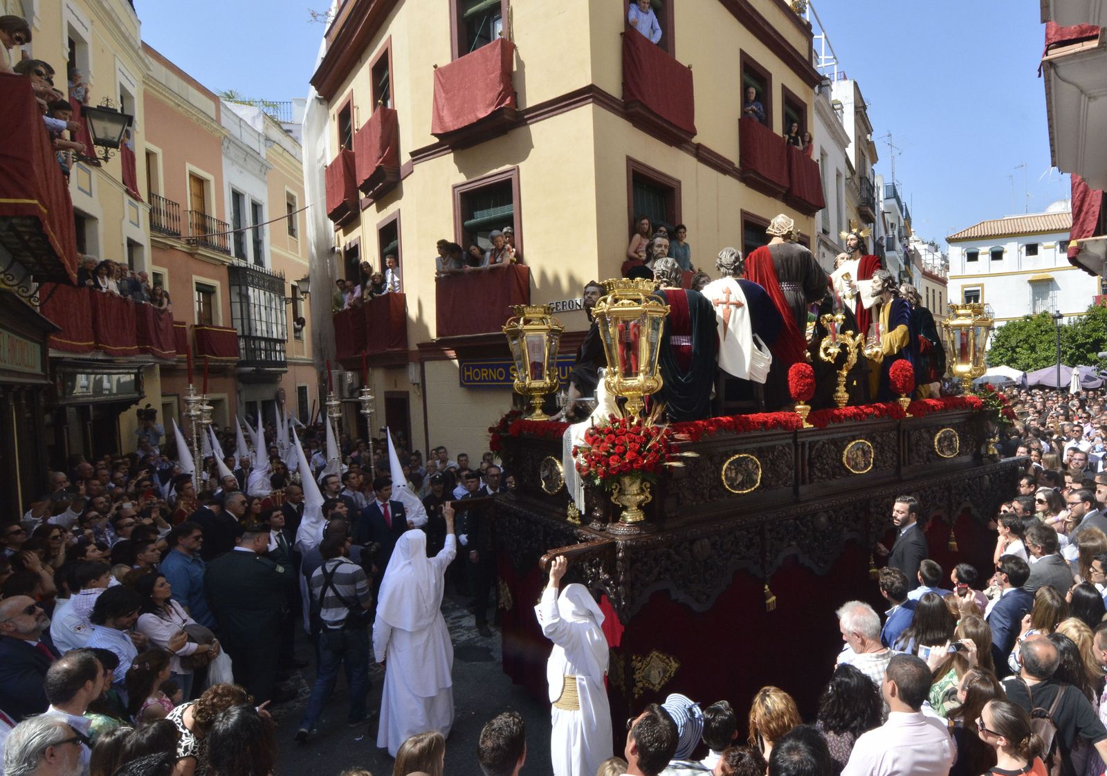 El misterio del Señor de la Cena la tarde del Domingo de Ramos.