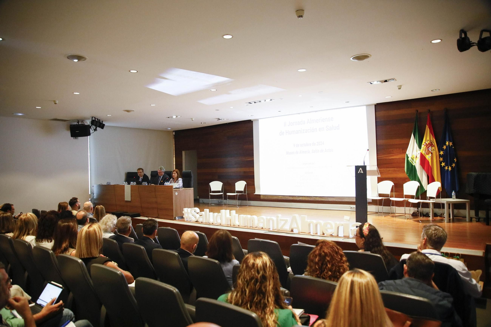 Las imágenes de las II Jornadas Almerienses de Humanización en Salud