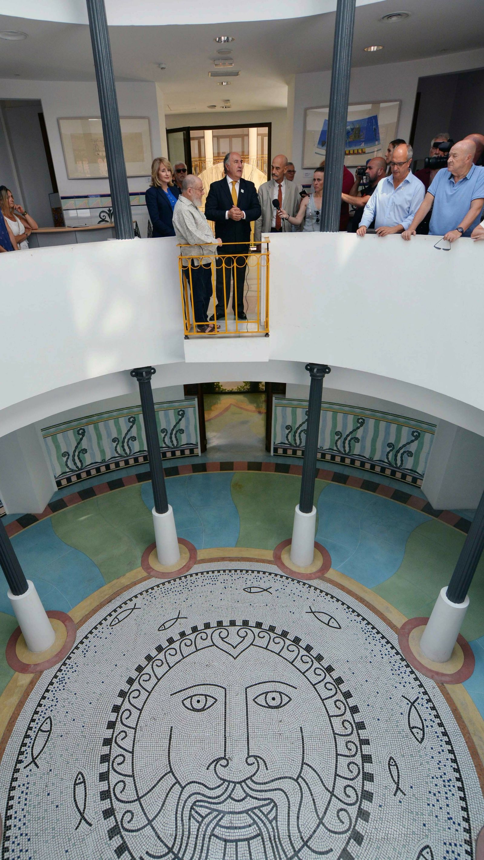 Inaguración de la exposición Zodiaco de Guillermo Pérez Villalta