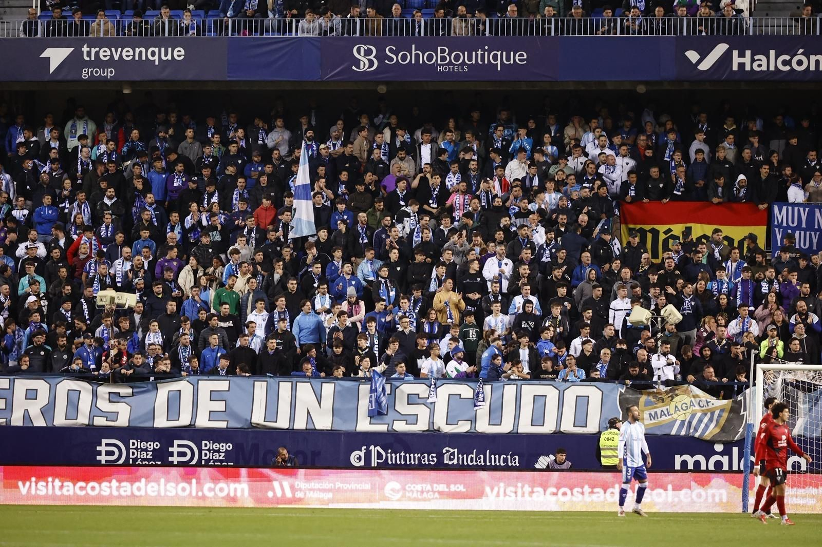 Búscate en las gradas de La Rosaleda en el Málaga CF-Mirandés