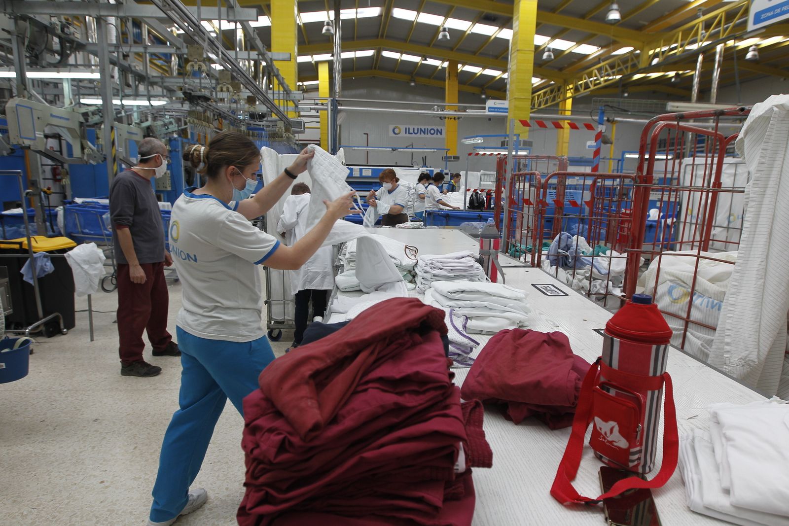 Fotogalería Lavandería de ropa hospitalaria