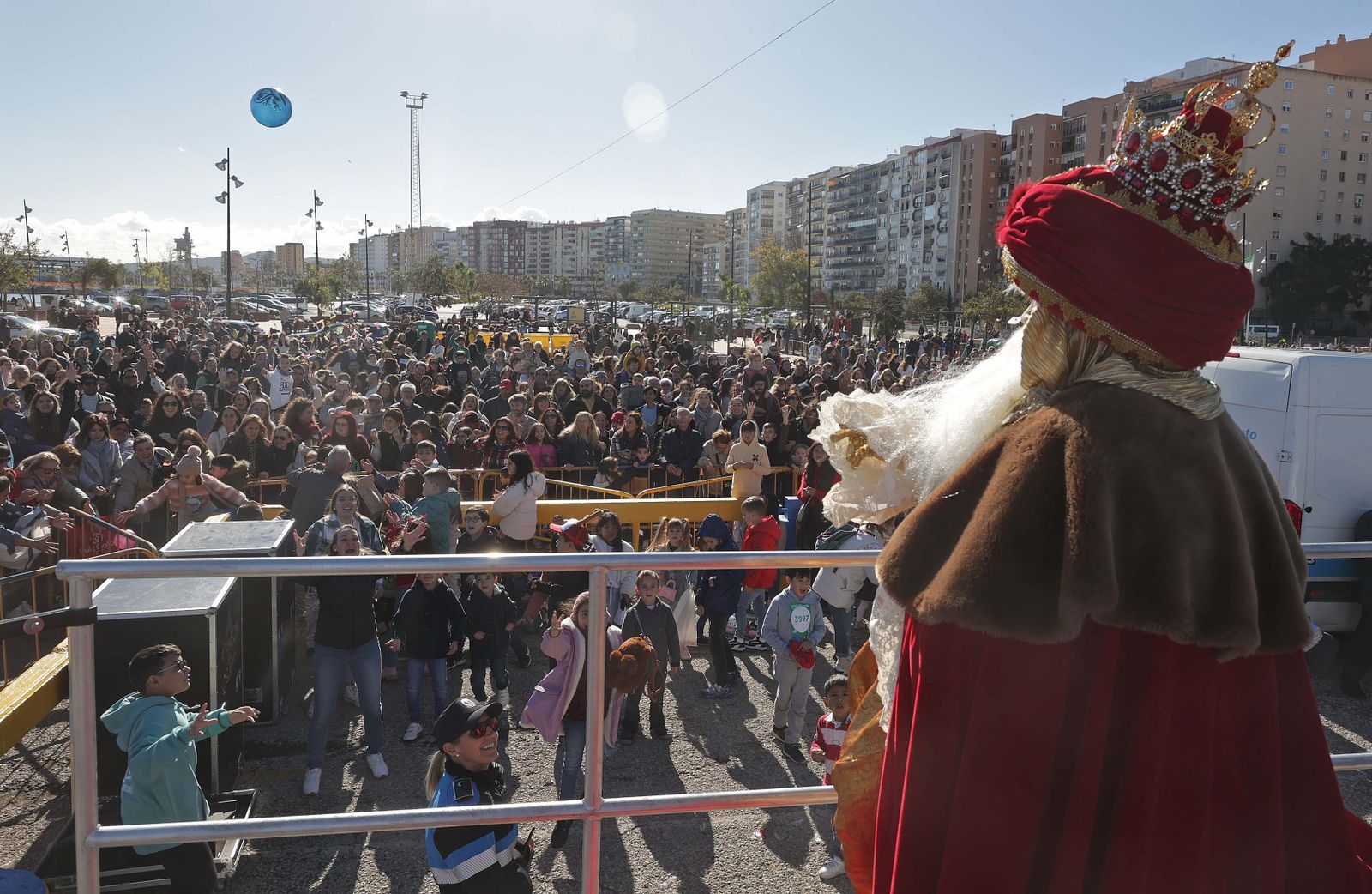 Fotos del arrastre de latas en Algeciras