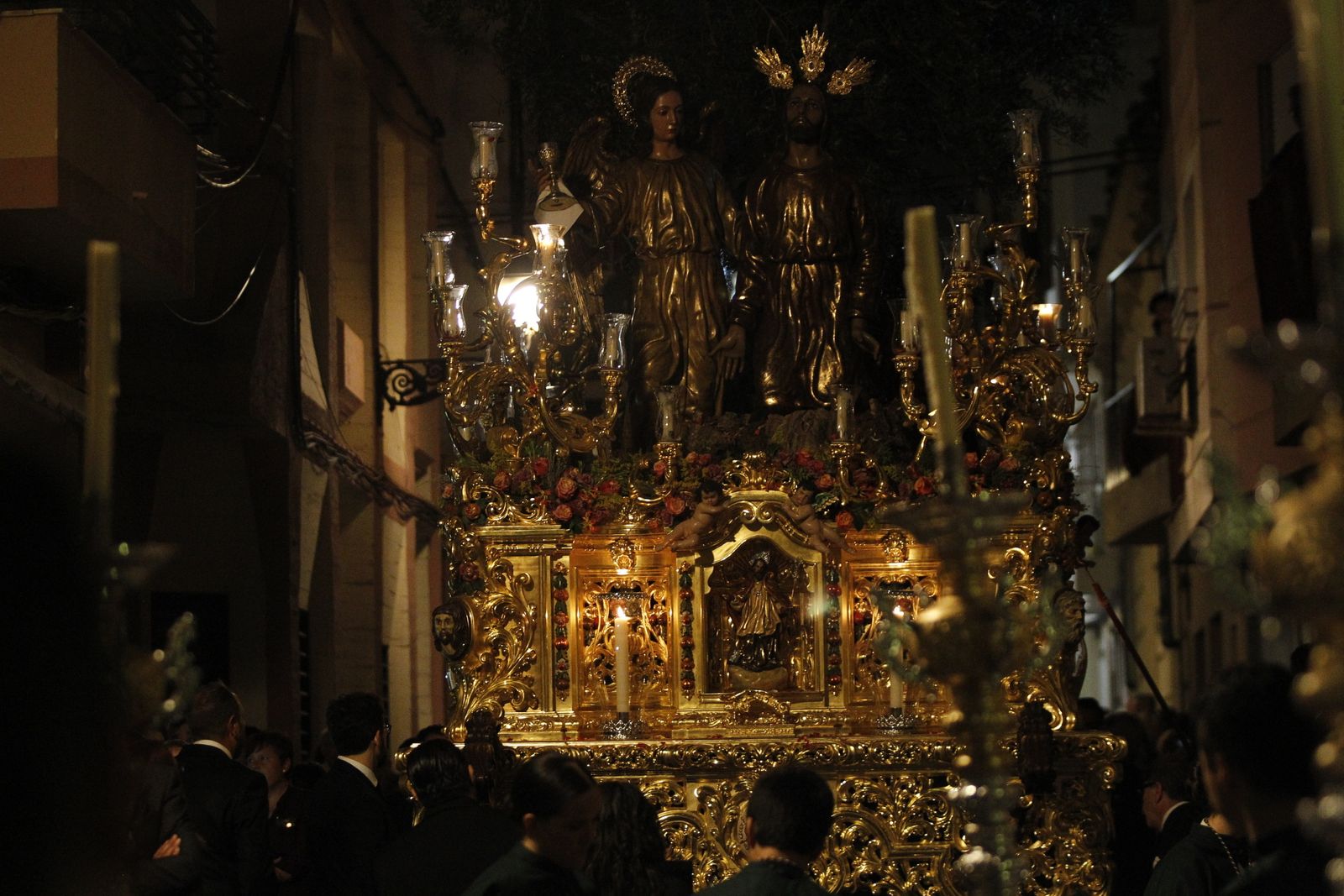 Imágenes de la Procesión de Estudiantes. Semana Santa Almería 2019