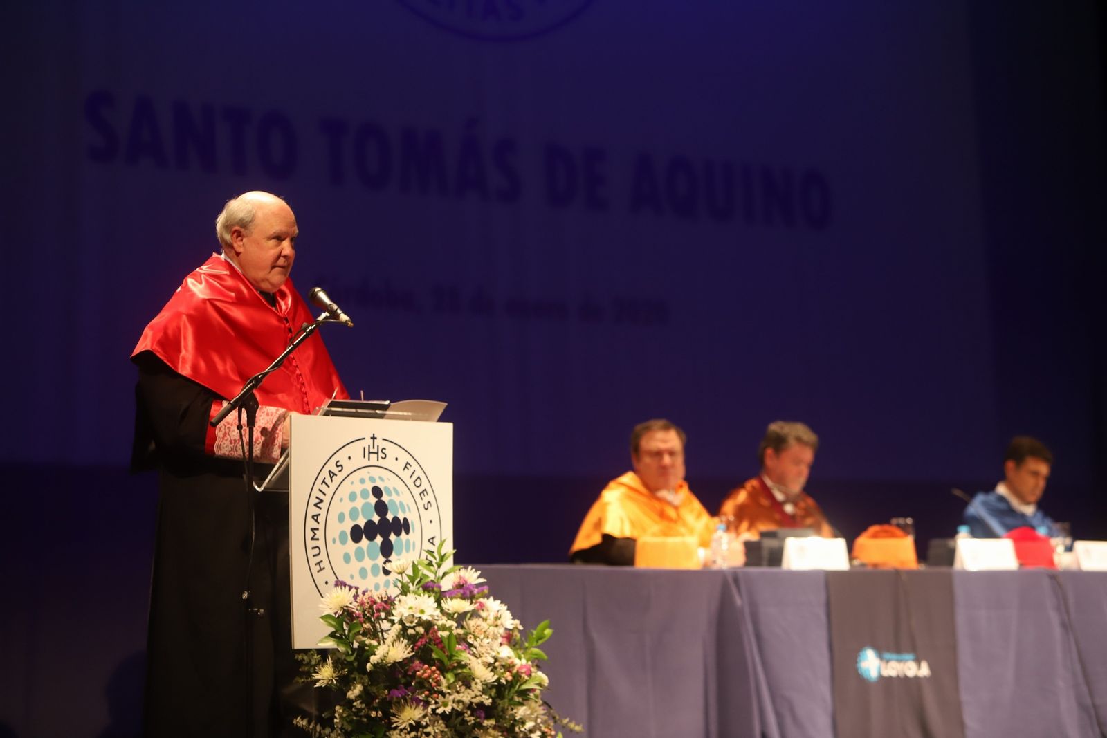 Un momento del acto celebrado en el Teatro Góngora.