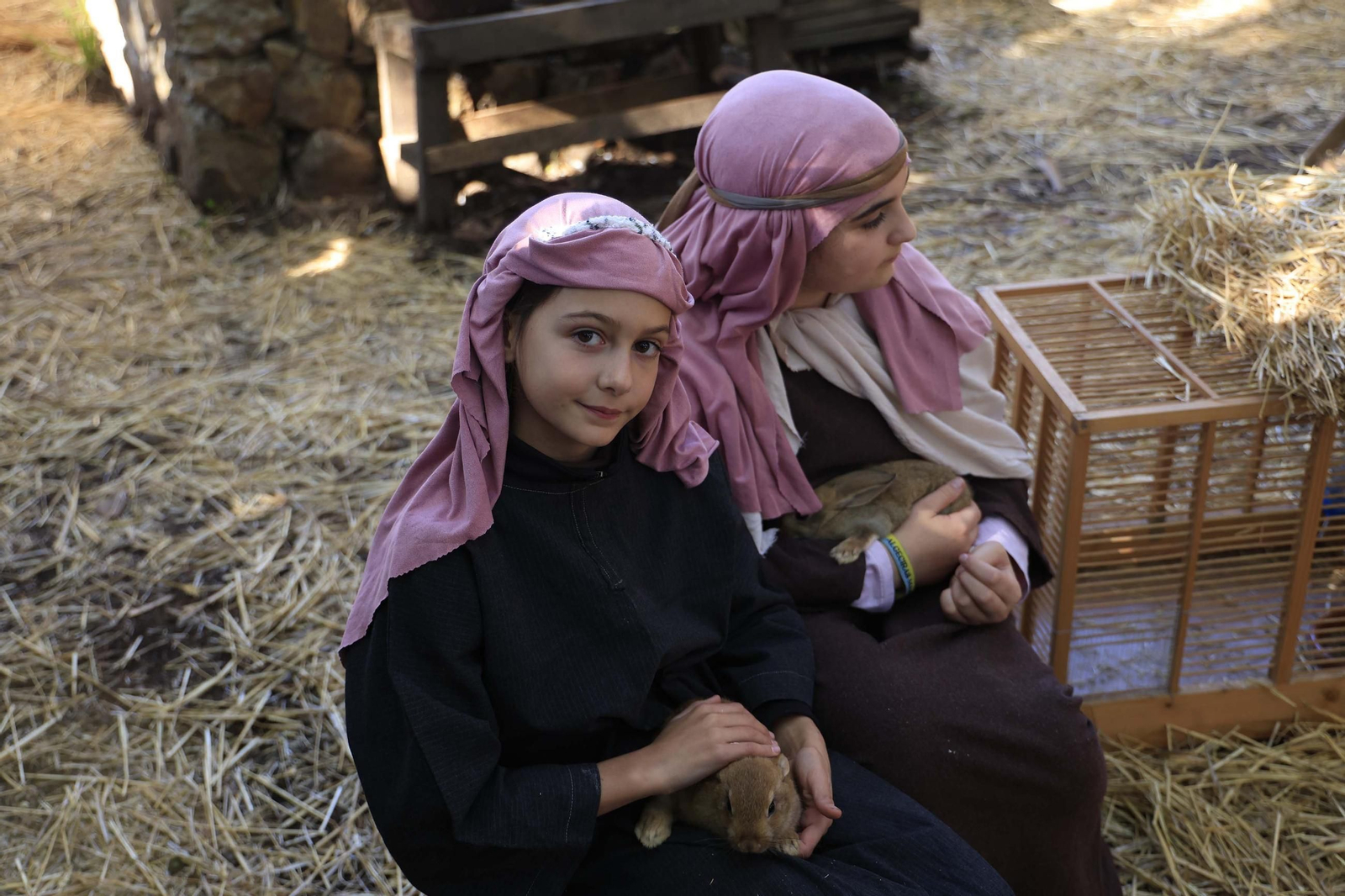 Las fotos de la inauguración del Belén Viviente de Pelayo en Algeciras