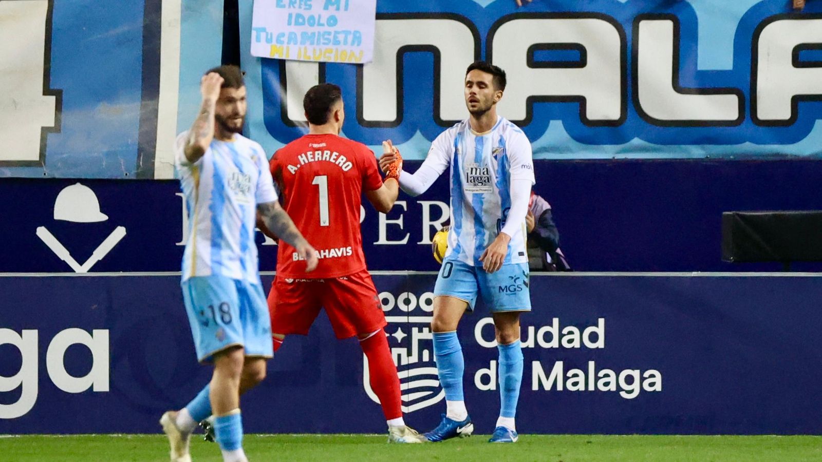Las fotos del Málaga-Deportivo de La Coruña