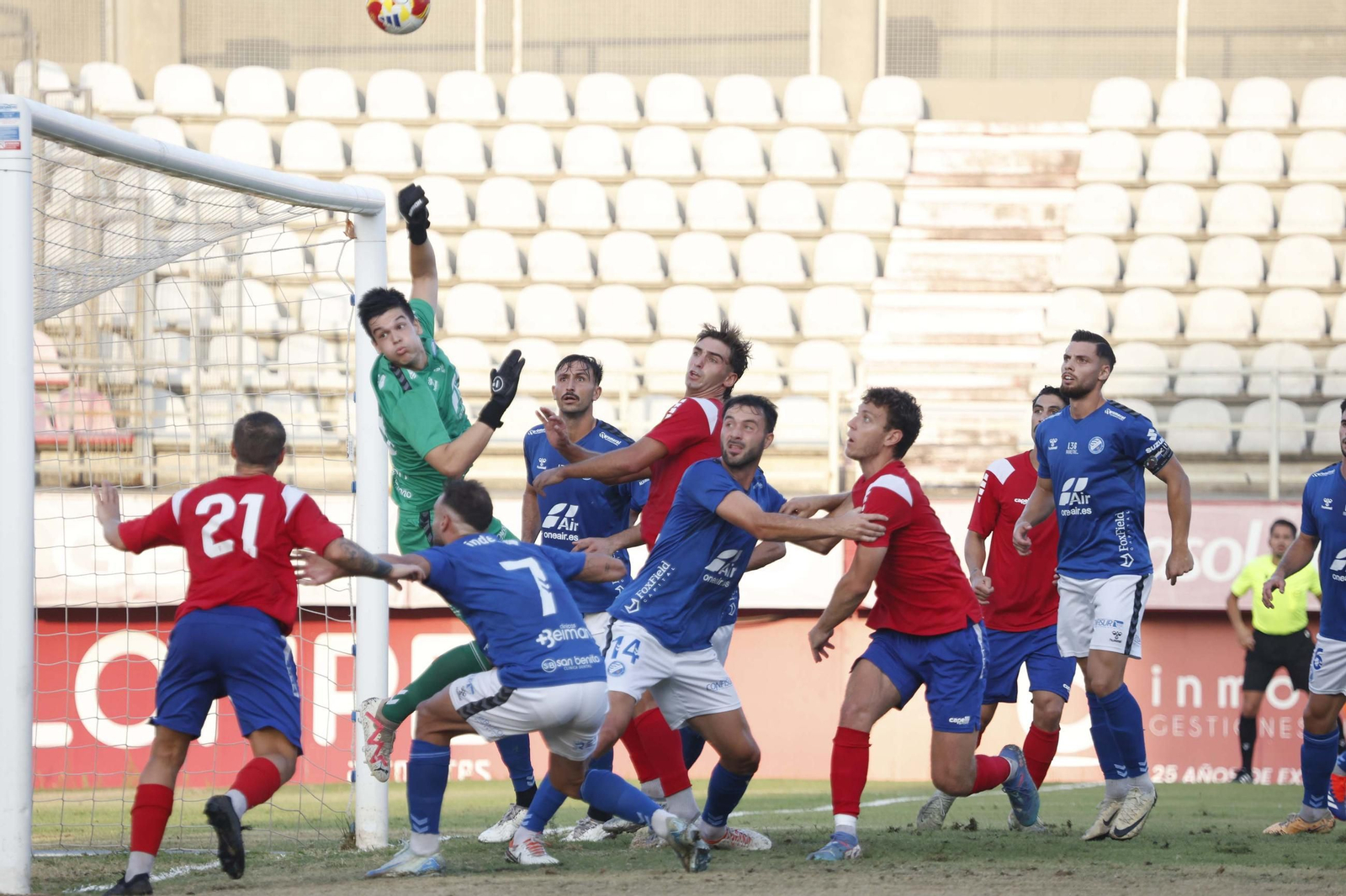 Las fotos del amistoso entre el Algeciras CF y el Xerez DFC en el Nuevo Mirador