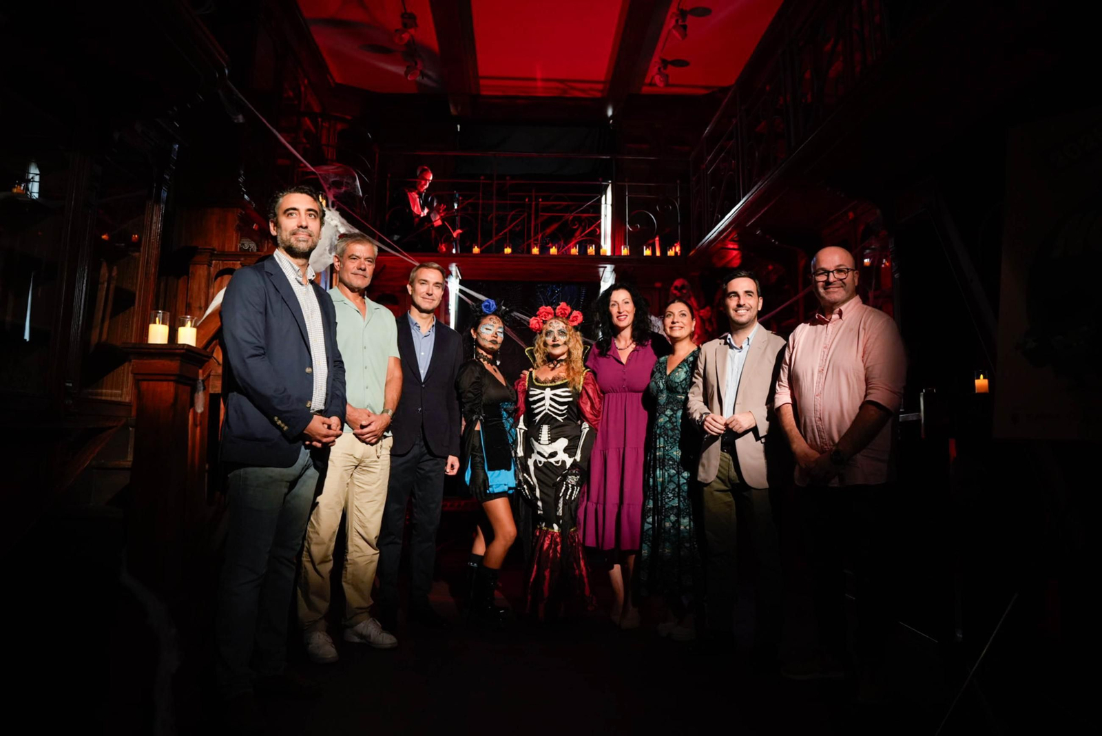 Presentación de la Noche en Negro de Almería, en imágenes