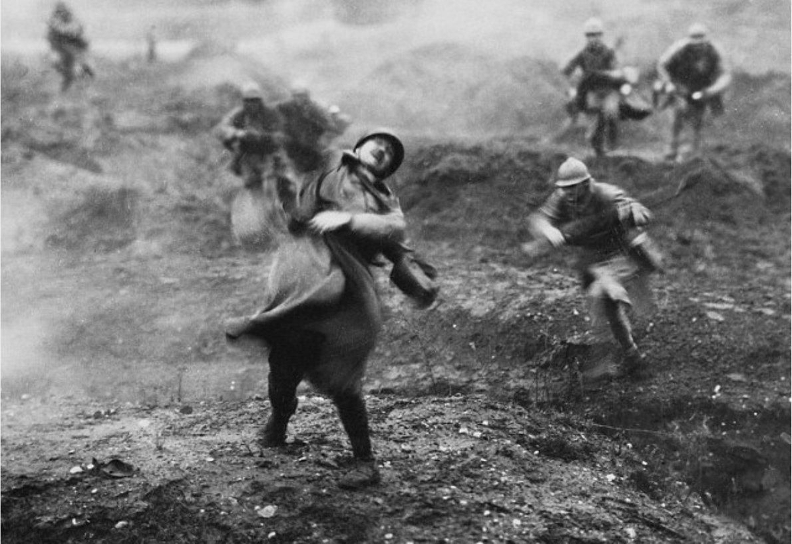 La batalla de Verdún, escenario del horror en la Primera Guerra Mundial.