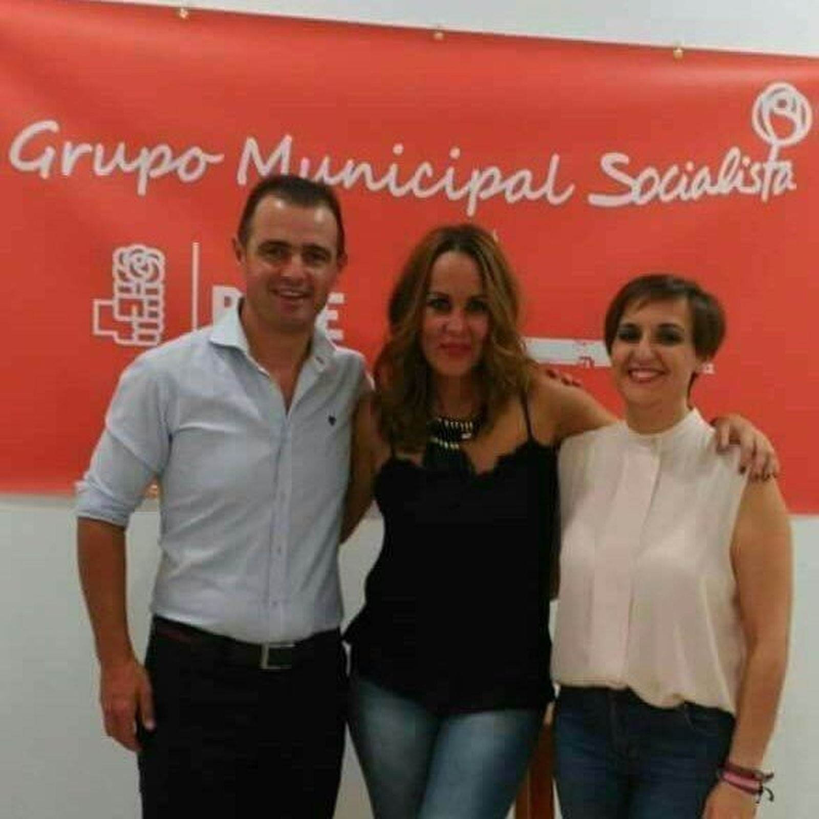 Juan Manuel Curado, Belén Gayango y Almudena Rivera en una foto de archivo.