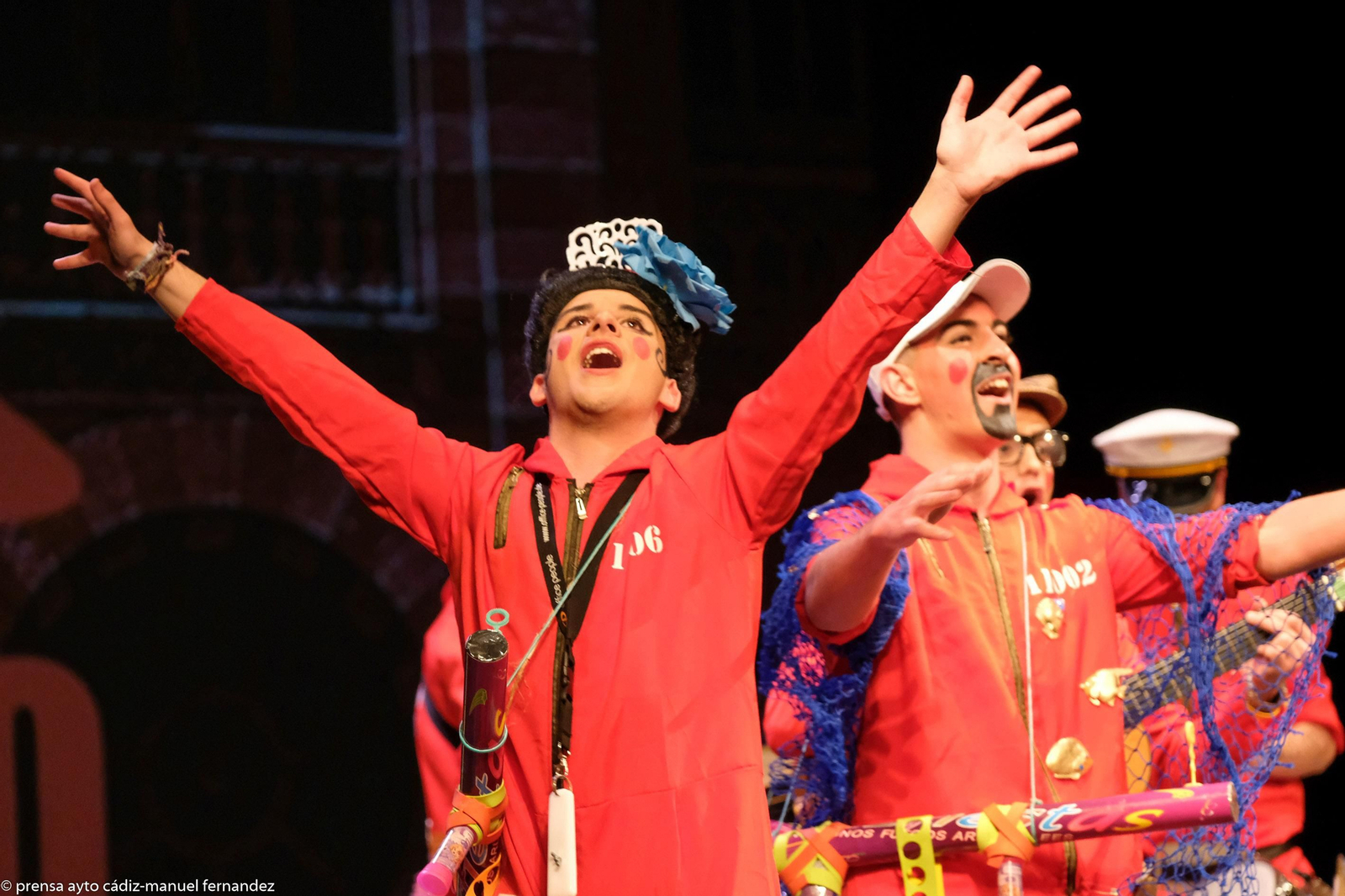 Chirigota La casa del papel colorao