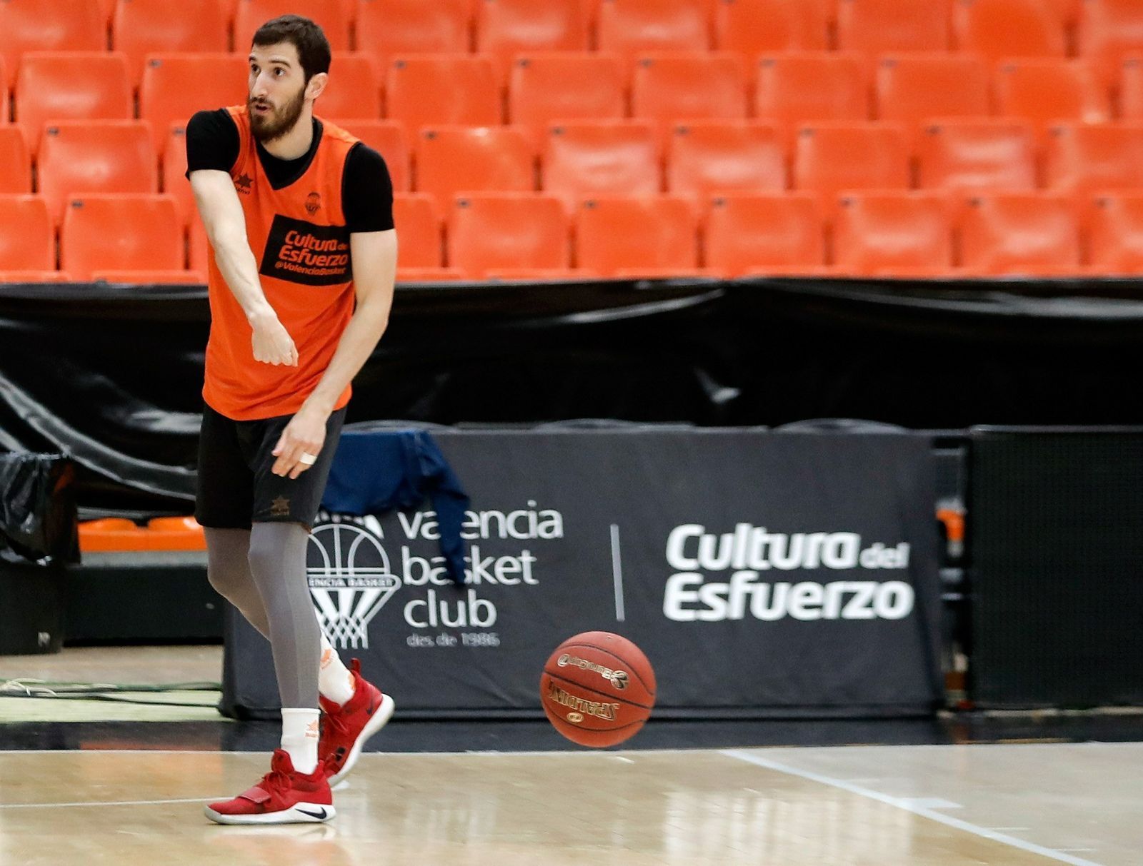Guillem Vives, durante un entrenamiento.