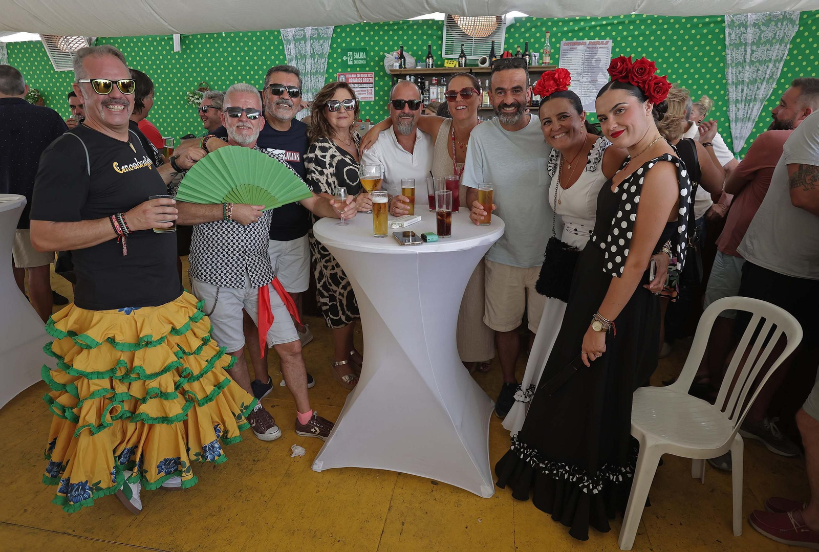 Búscate en las fotos del Domingo Rociero en la Feria Real de San Roque 2025