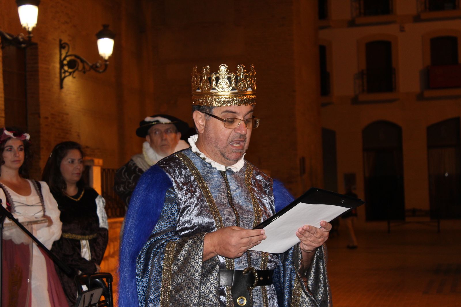 Representación histórica del Terremoto de Vera de 1518