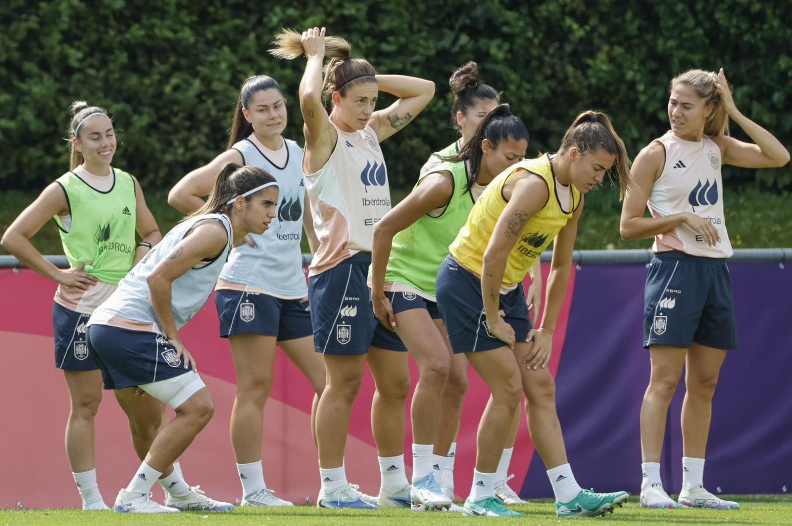 Las fotos de la selección española en la Eurocopa femenina de Suiza