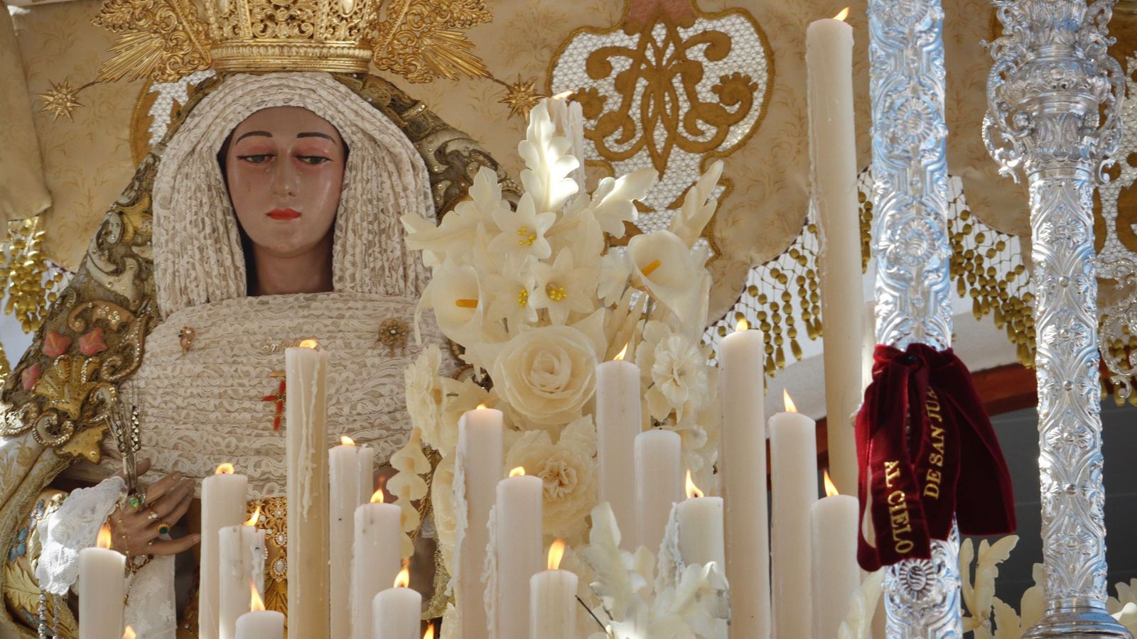 Una bonita imagen de Nuestra Señora de la Entrega.