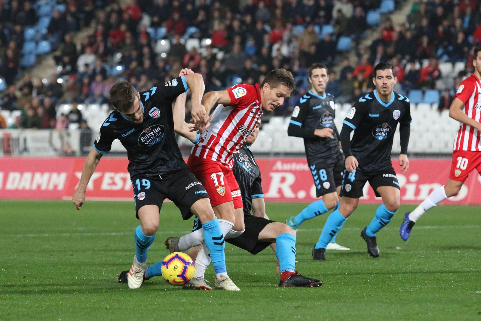 El Almería-Lugo, en imágenes