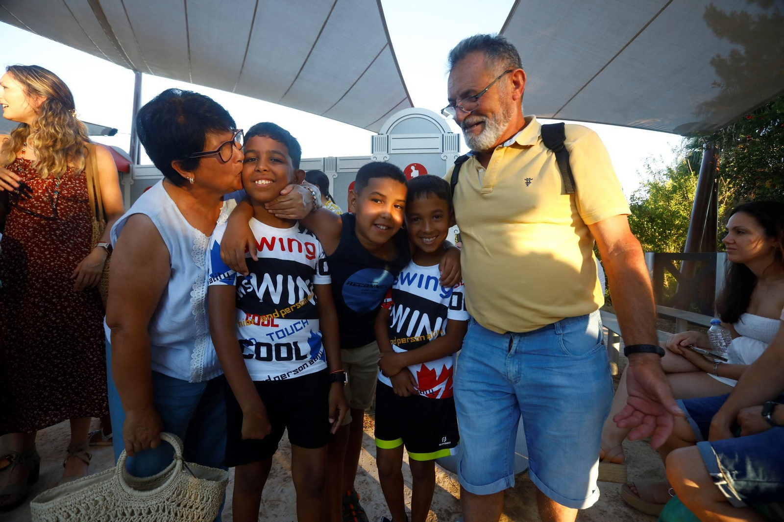 La llegada de los niños saharauis a Córdoba, en imágenes